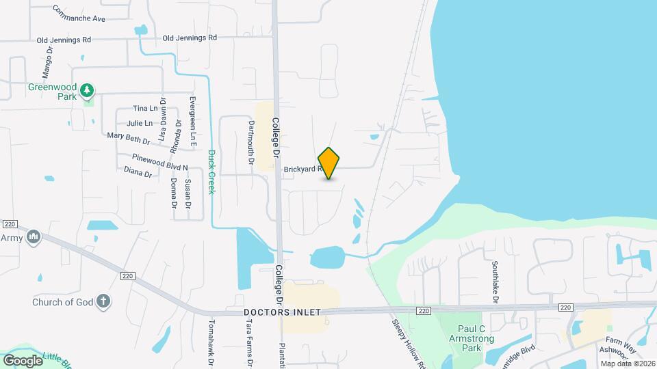 1748 Northglen Cir Mapa y Detalles de la Ubicación