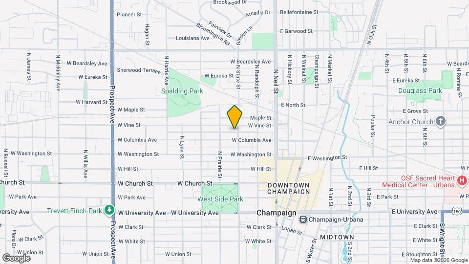 605 1/2 N State St Mapa y Detalles de la Ubicación