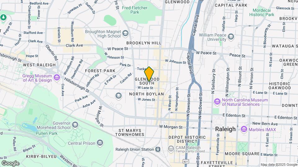 617 W North St Mapa y Detalles de la Ubicación