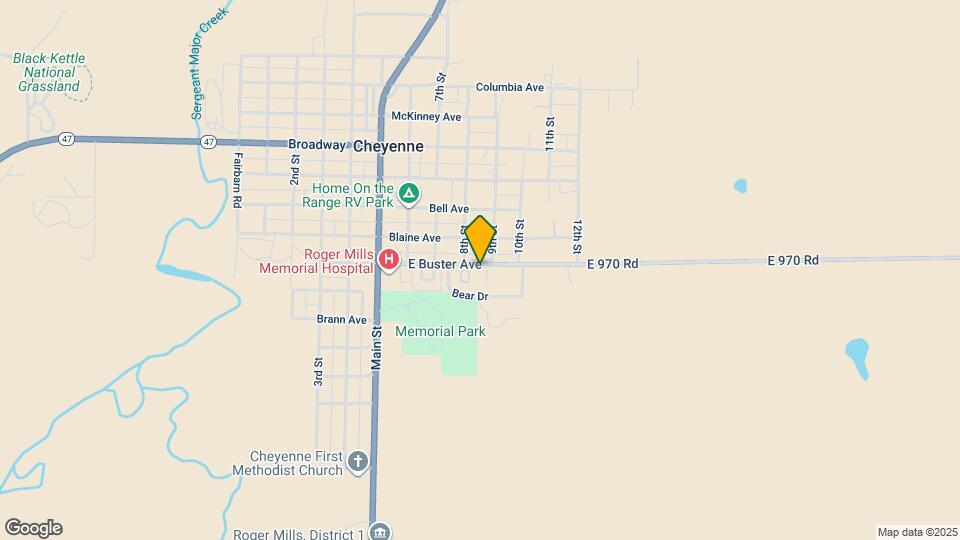 Cheyenne Ridge Map and Location Details