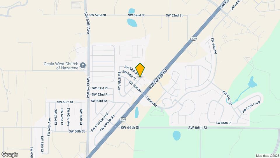 5828 SW 76th Ct Map and Location Details