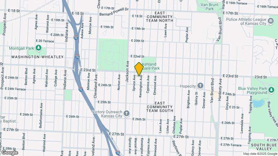 2320 Kensington Ave Map and Location Details