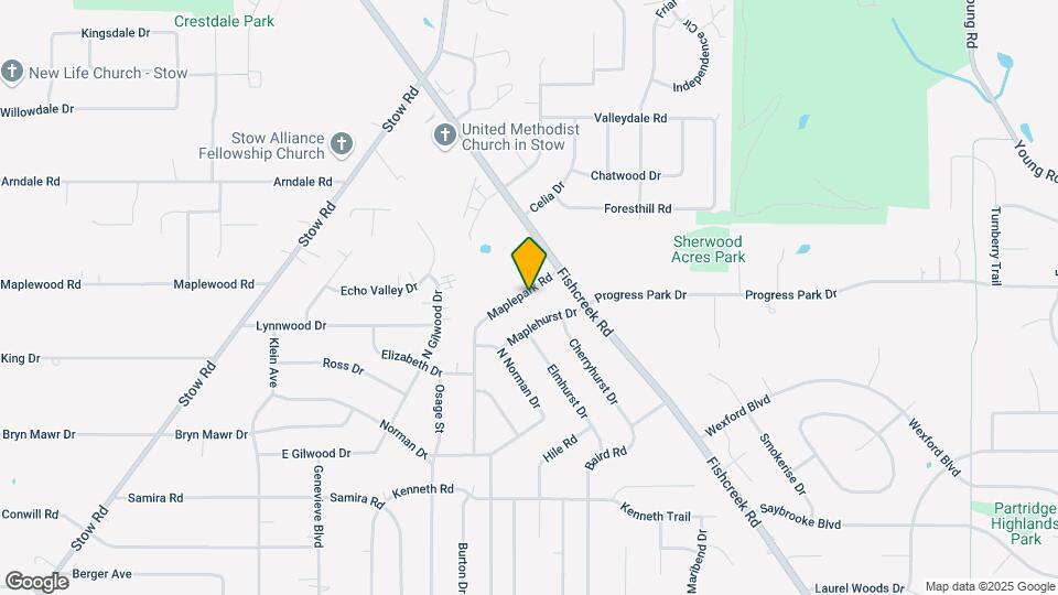 4435 Maplepark Rd Map and Location Details
