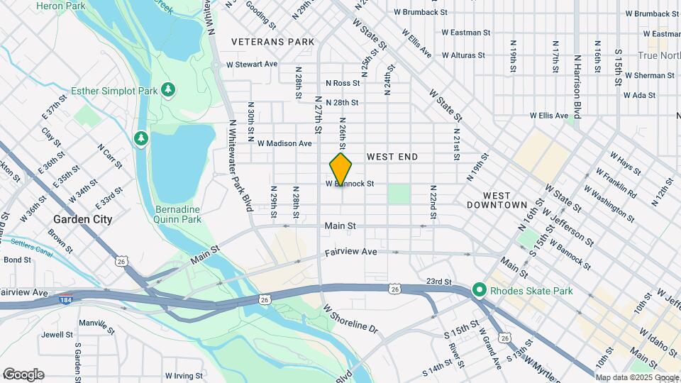 217 N 26th St Map and Location Details