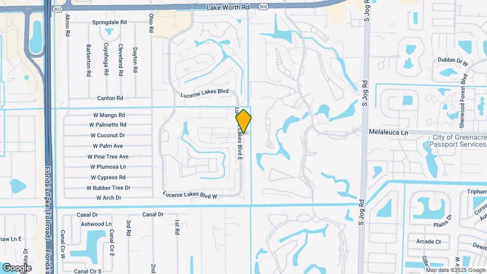 4654 Lucerne Lakes Blvd E Map and Location Details