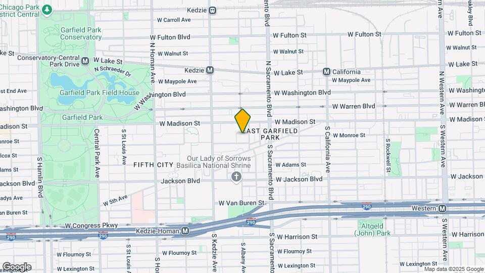 3112 W Monroe St Map and Location Details