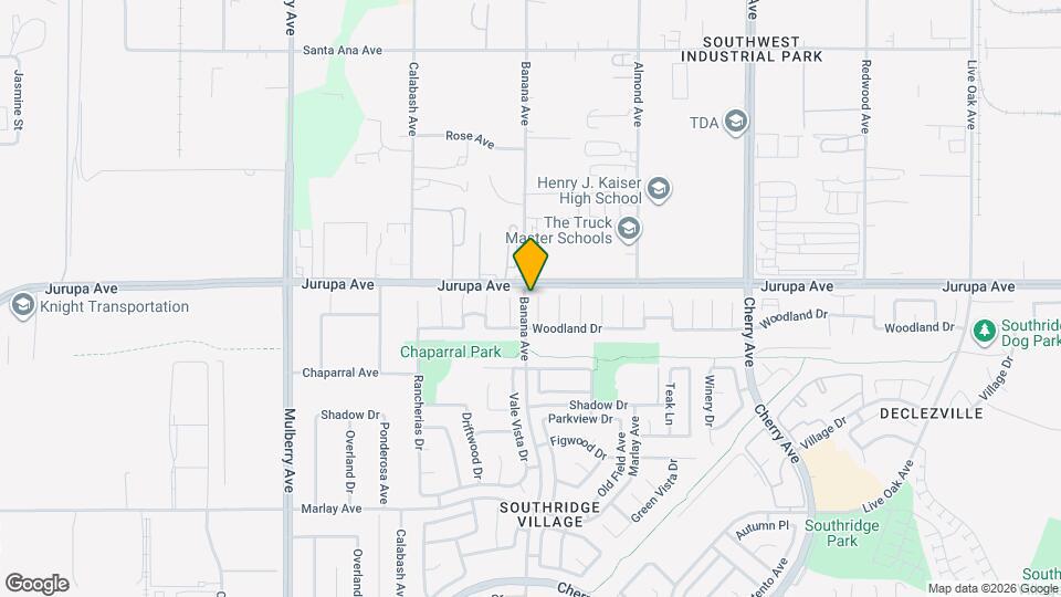 11322 Fernwood Ave Mapa y Detalles de la Ubicación