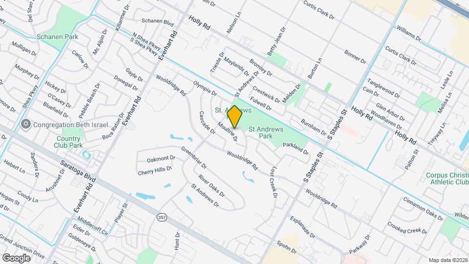 5122 Moultrie Dr Map and Location Details