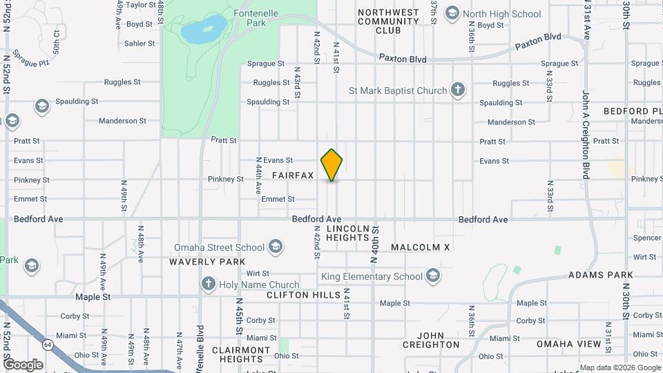3356 N 41st St Map and Location Details