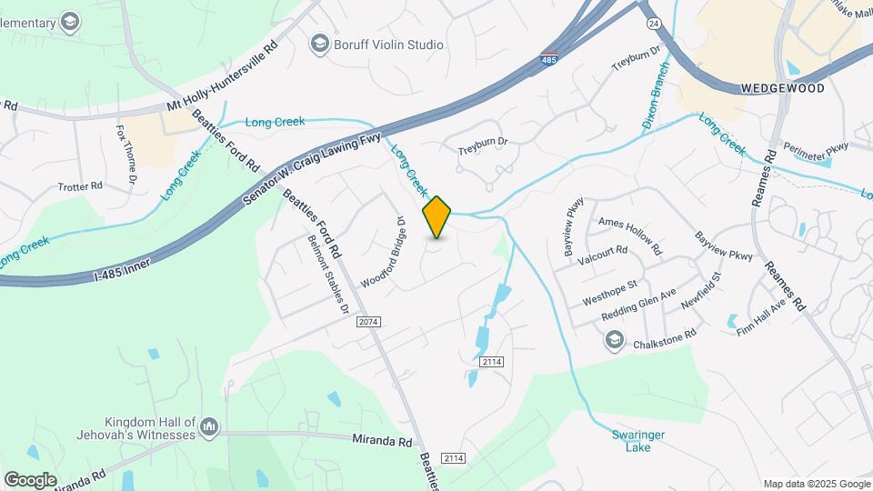 7804 Royce Hall Ln Mapa y Detalles de la Ubicación