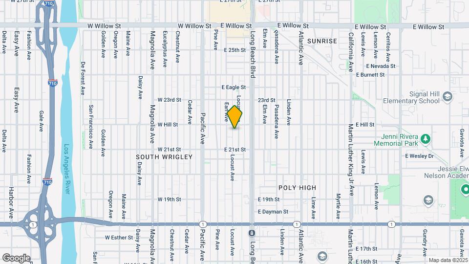 2165 Locust Ave Map and Location Details