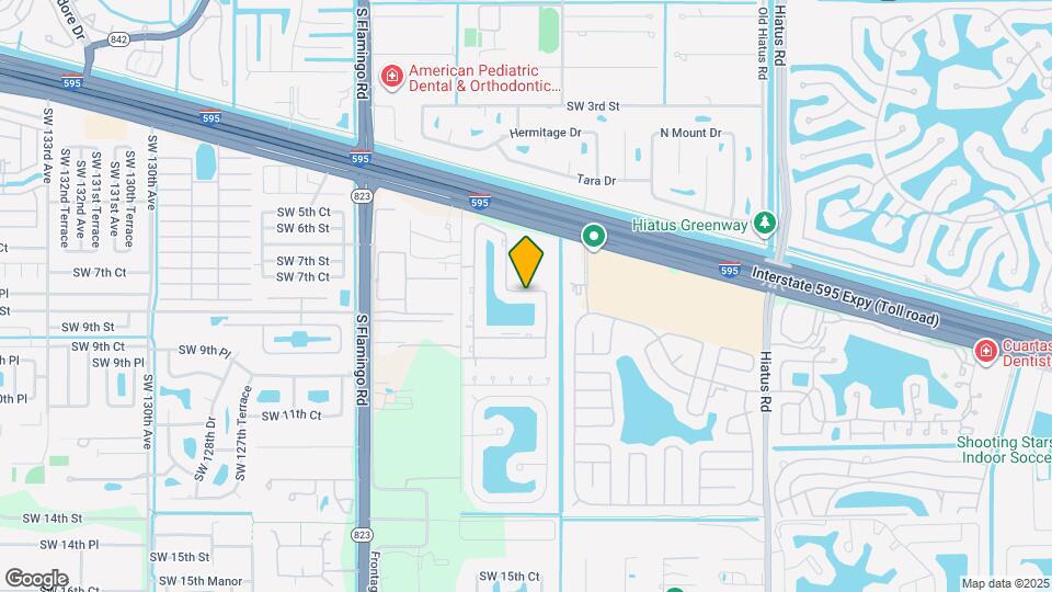 11864 SW 8th Ct Mapa y Detalles de la Ubicación