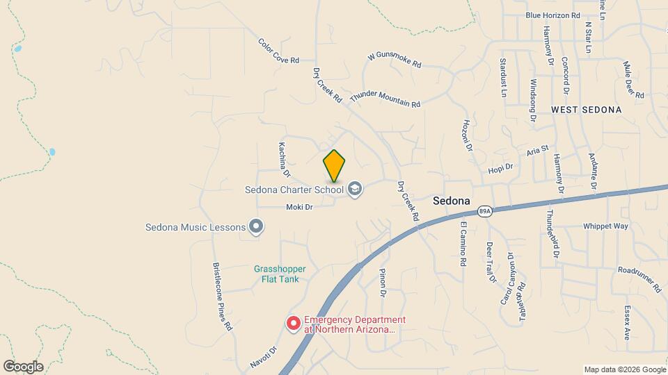 250 Kachina Dr Map and Location Details