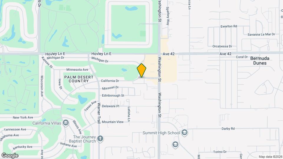 77835 California Dr Map and Location Details