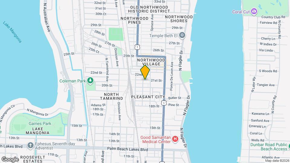 518 21st St Map and Location Details