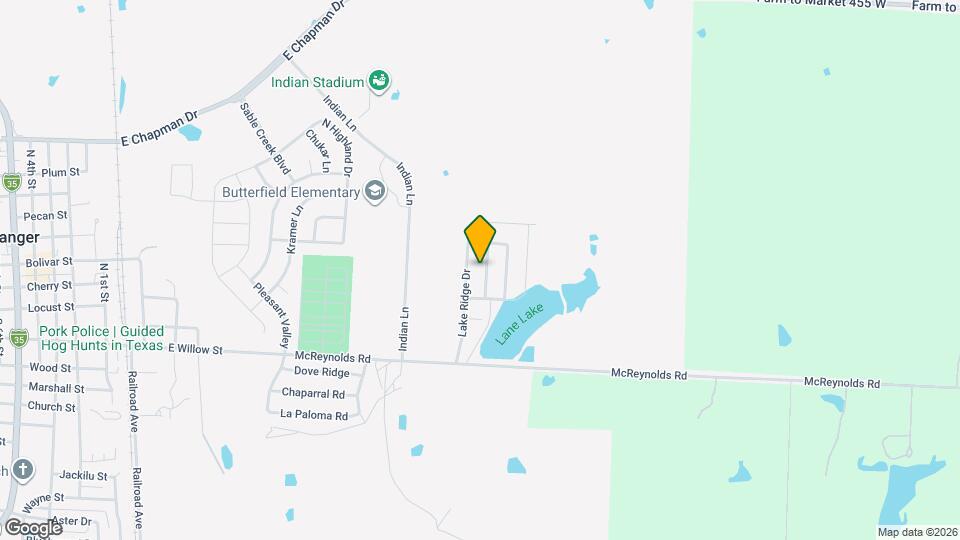 3013 Lake Side Dr Map and Location Details