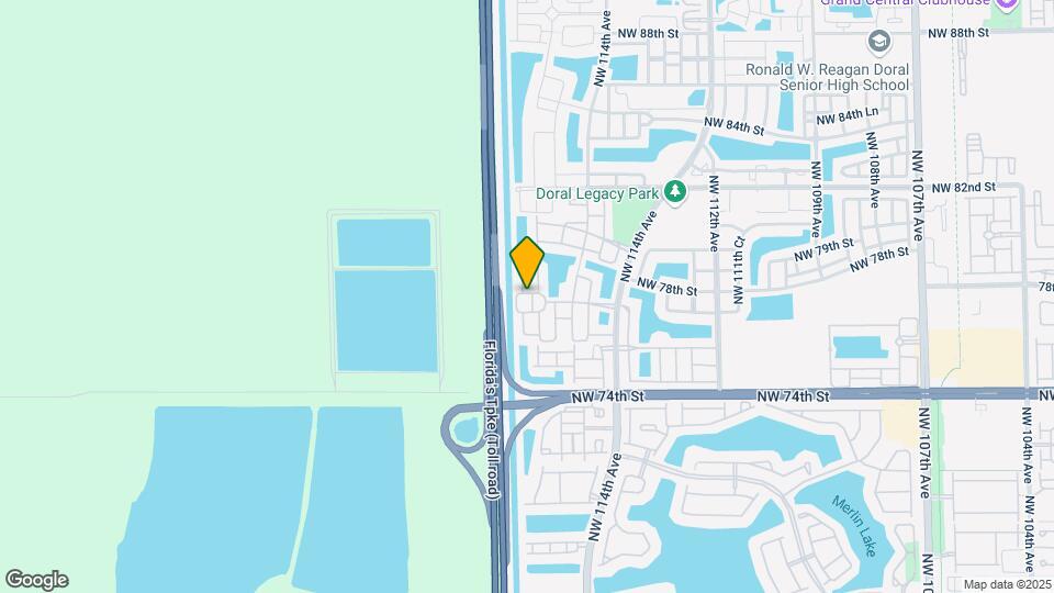7778 NW 116th Ave Map and Location Details
