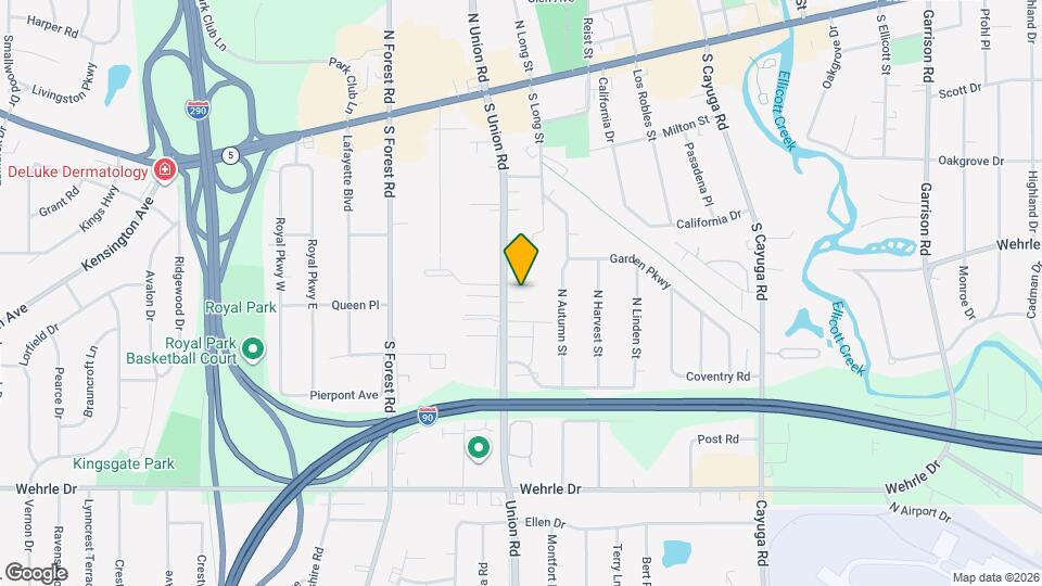 202 S Union Rd Map and Location Details