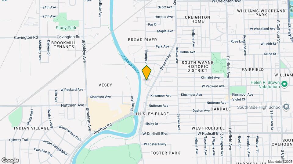 3229 Dinnen Ave Map and Location Details