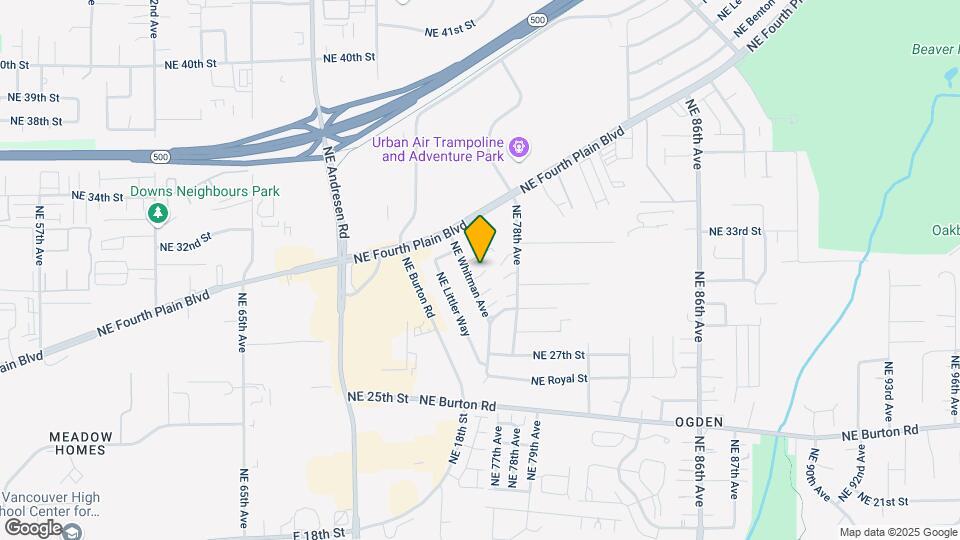3105 NE Whitman Ave Mapa y Detalles de la Ubicación