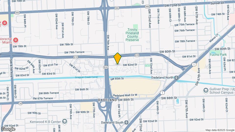 7570 SW 82nd St Map and Location Details