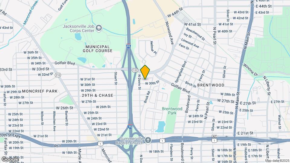835 W 30th St-Unit -1 Map and Location Details