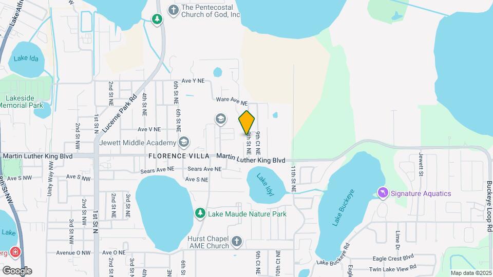 2105 9th St NE Map and Location Details