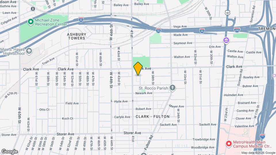 3136 W 40th St Map and Location Details