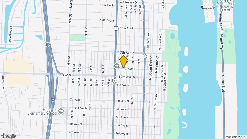 711 11th Ave N Mapa y Detalles de la Ubicación
