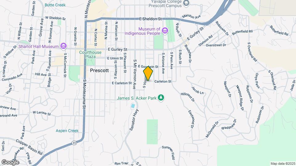 253 S Virginia St Map and Location Details