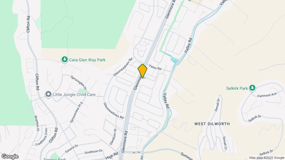 555-555 Yates Rd Map and Location Details