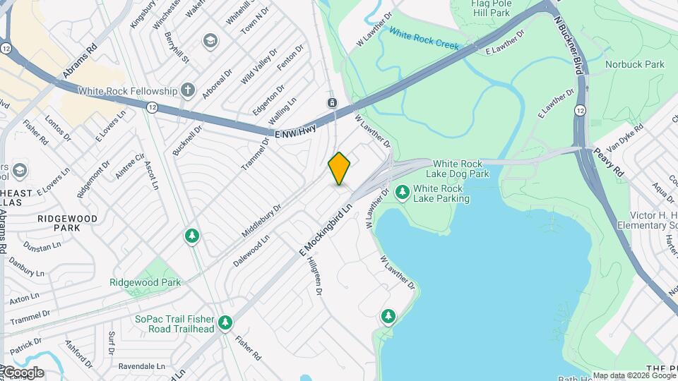 7505 Brentcove Cir Map and Location Details