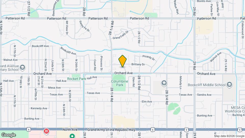 555 Garden Grove Ct Map and Location Details