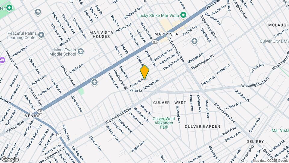 12726 Caswell Ave Mapa y Detalles de la Ubicación