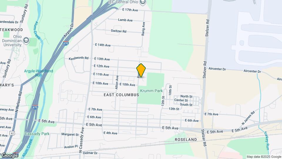 924 Rarig Ave, Unit A Map and Location Details