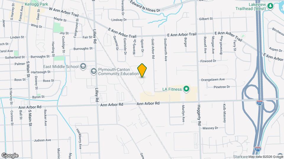 10633 Barrett Map and Location Details