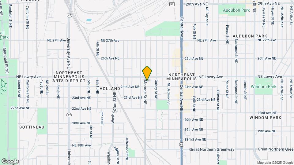 2411 Monroe St NE Map and Location Details