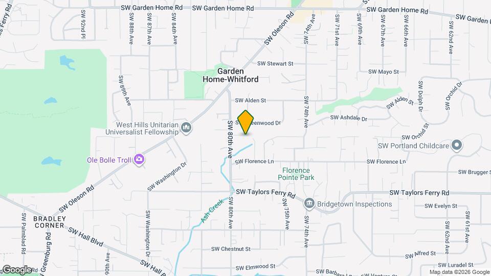 7830 SW Litz Ct Mapa y Detalles de la Ubicación
