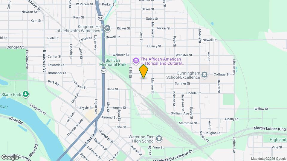 203 Sumner St Map and Location Details