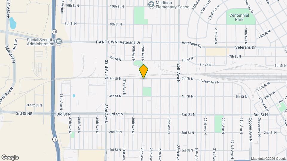 450 29th Ave N Map and Location Details