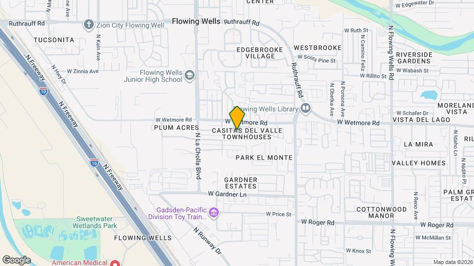 4350 N Hansa Pl Map and Location Details