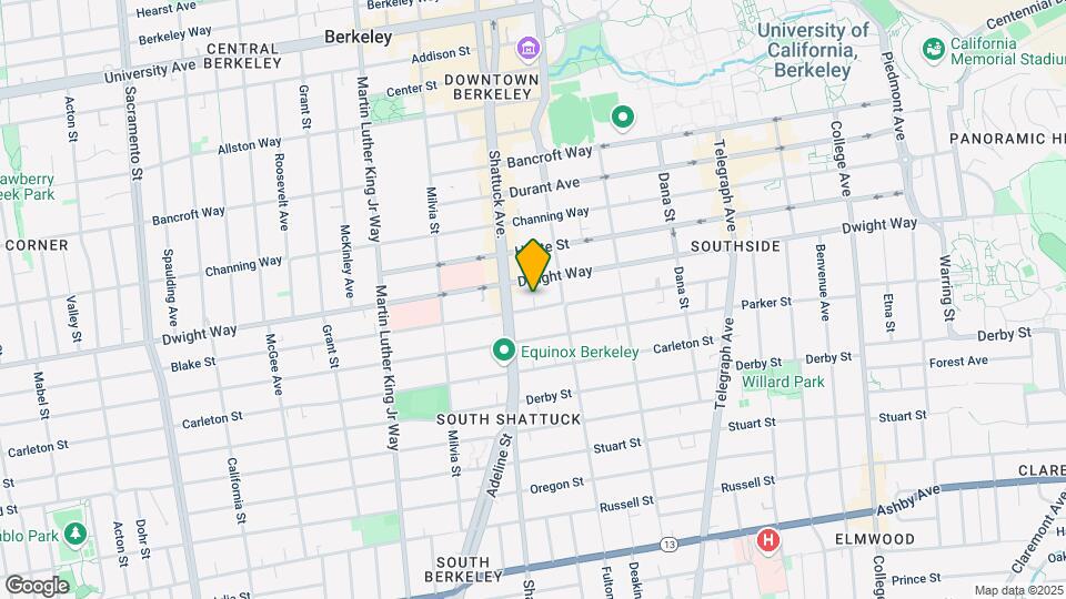 2123 Blake St Mapa y Detalles de la Ubicación