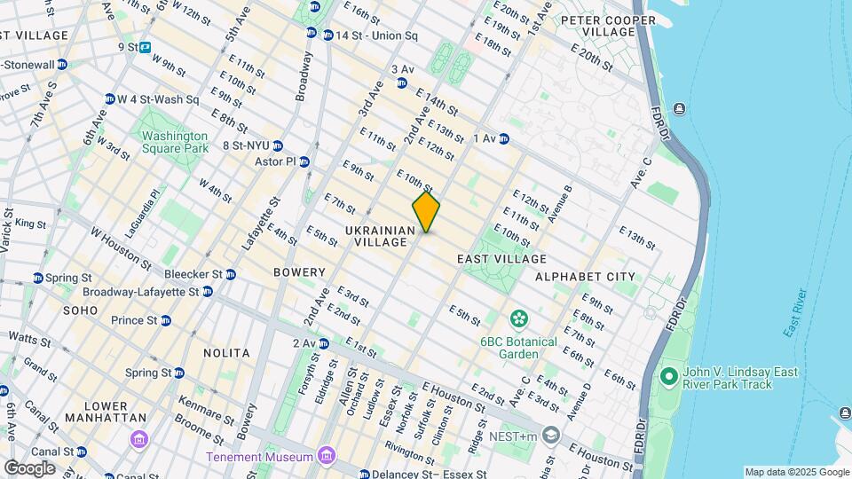 126 1st Ave Mapa y Detalles de la Ubicación