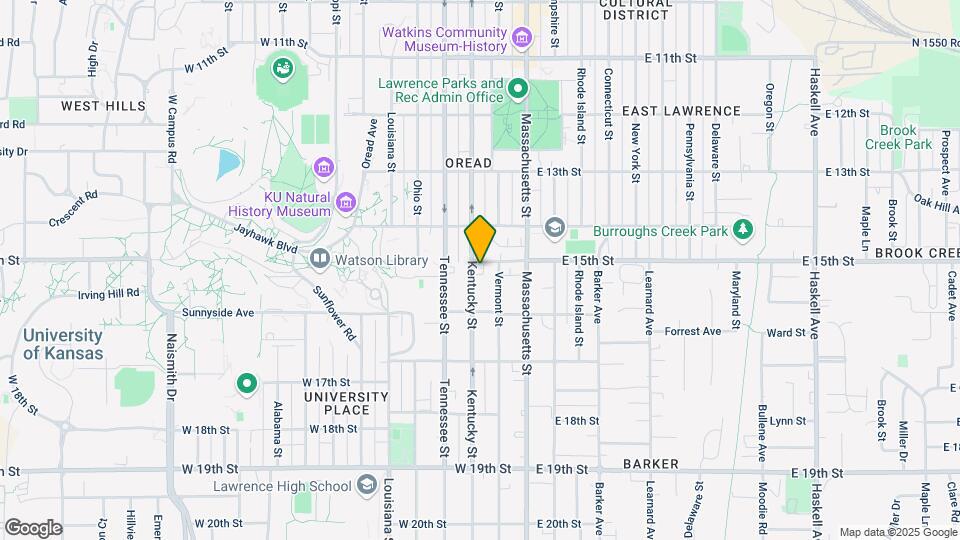 1510 Kentucky St Map and Location Details