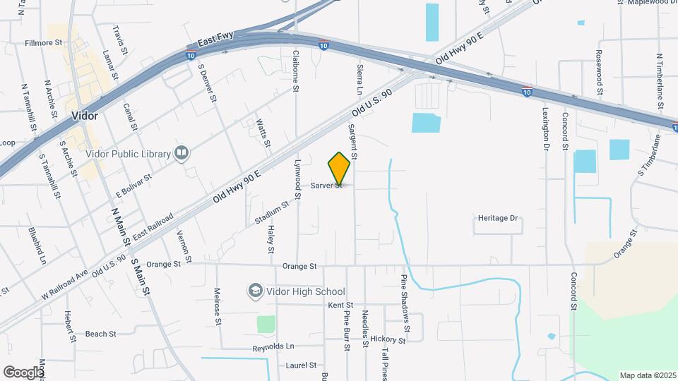 960 Sarver St Mapa y Detalles de la Ubicación