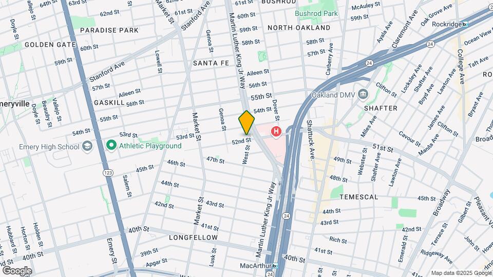 5201 West St Map and Location Details