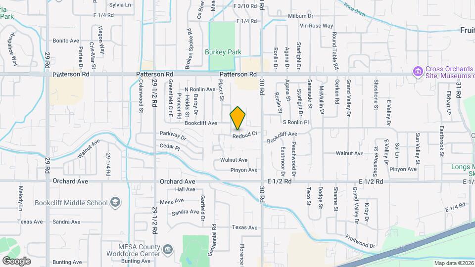 2986 1/2 Redbud Ct Map and Location Details
