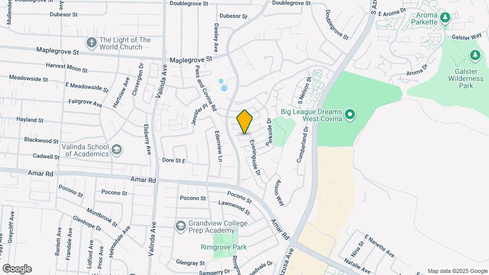 1325 Brooktree Cir Map and Location Details
