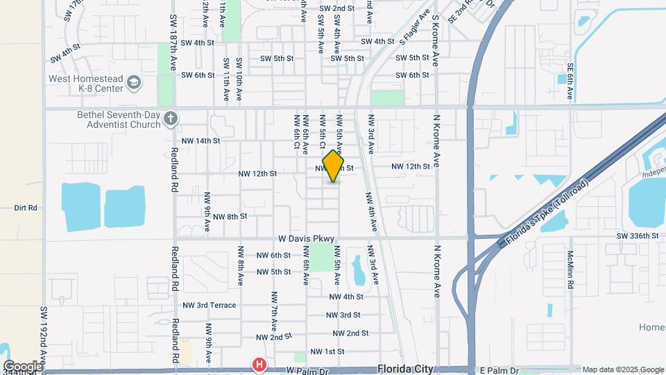 436 NW 10th St Map and Location Details