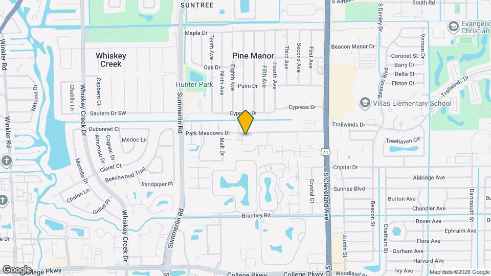 1710 Park Meadows Dr Map and Location Details